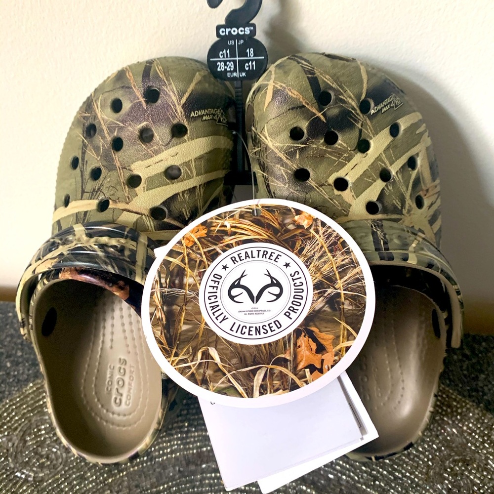 Crocs Classic real tree clog sz. 11